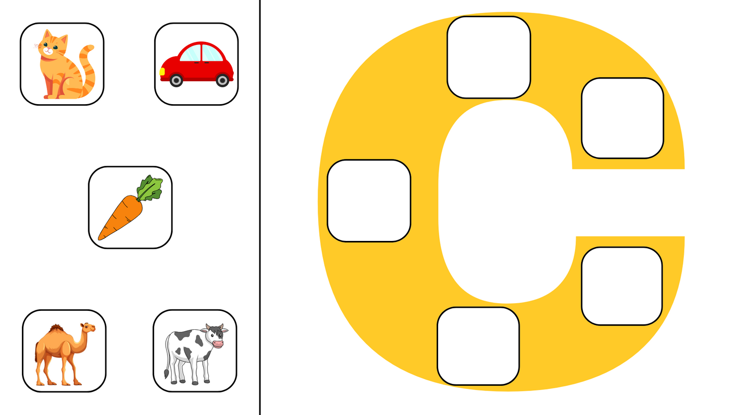 Letters Matching Activity- mymatchmagic
