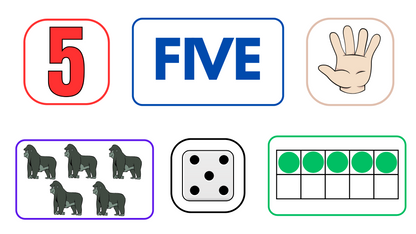 Number Matching Activity - mymatchmagic