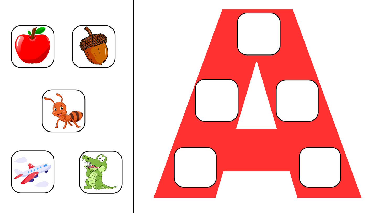 Letters Matching Activity- mymatchmagic