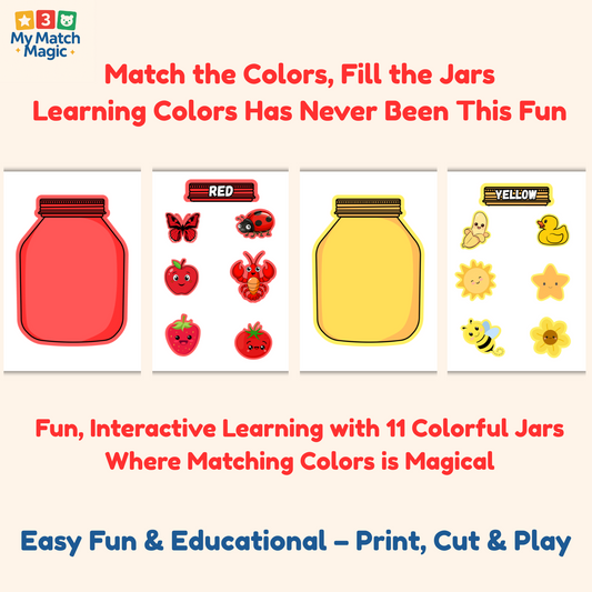 Color Matching Jar - MyMatchMagic
