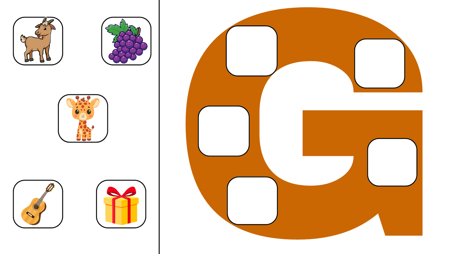 Letters Matching Activity- mymatchmagic