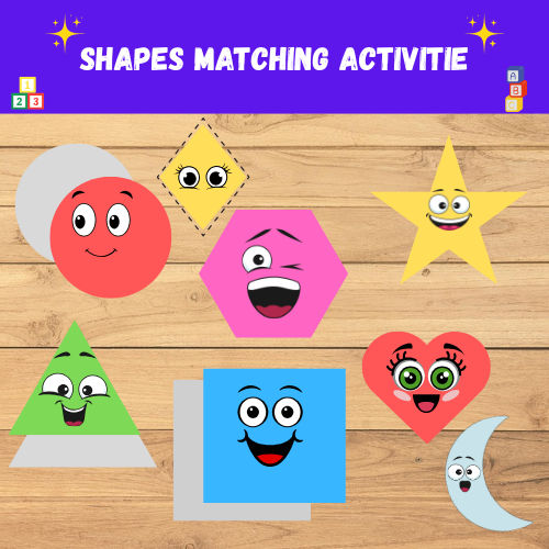 Shapes Matching Activity - mymatchmagic